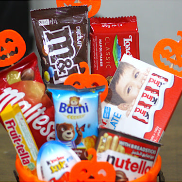 Sweet Halloween Treats Basket